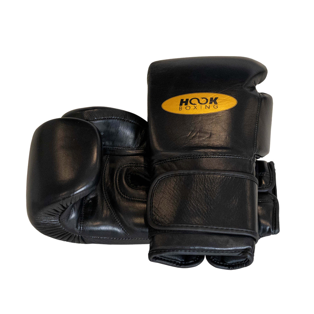 12oz Black Strap Gloves