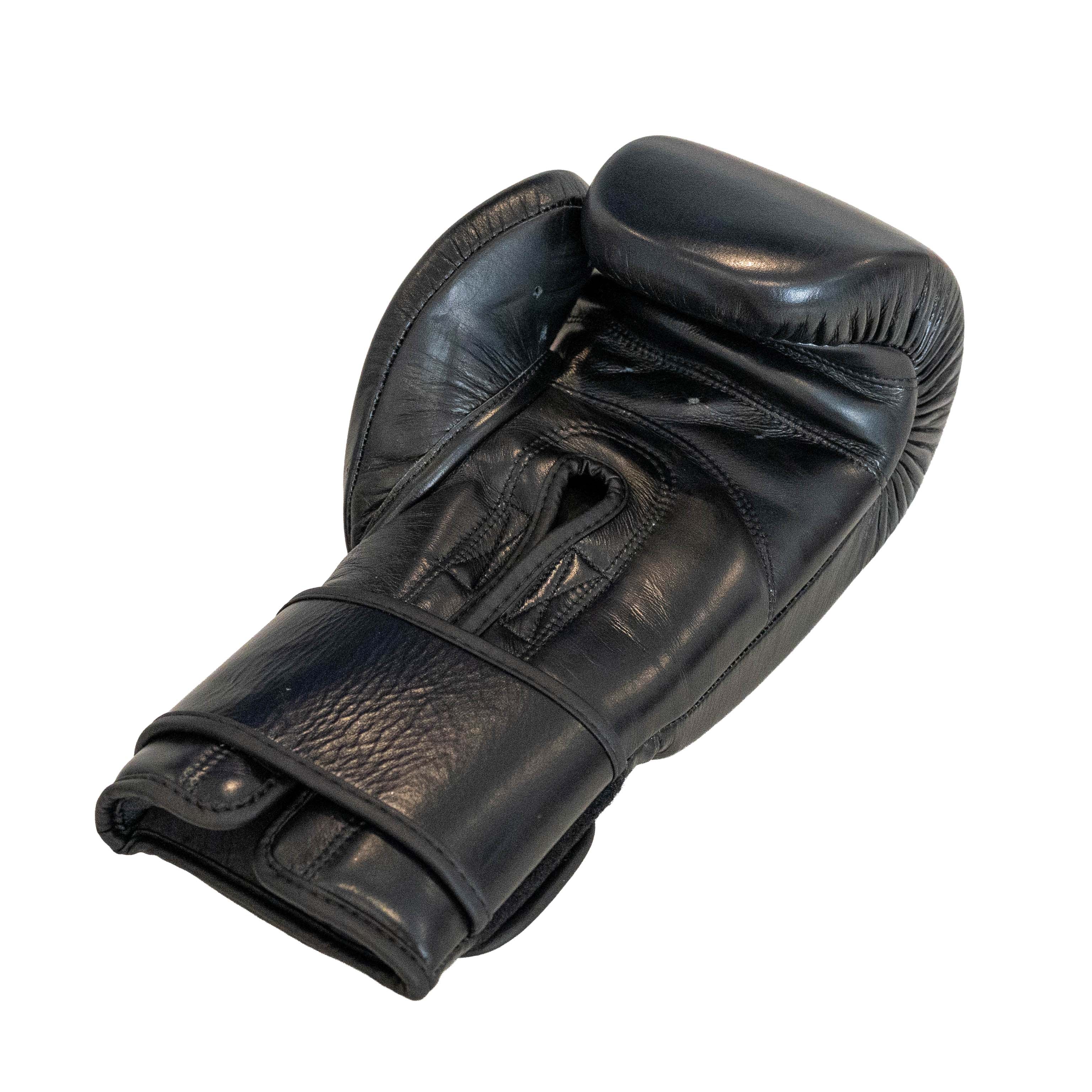 12oz Black Strap Gloves