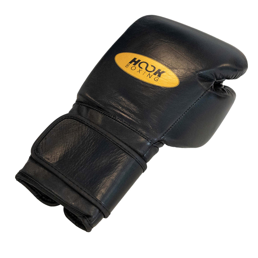 12oz Black Strap Gloves