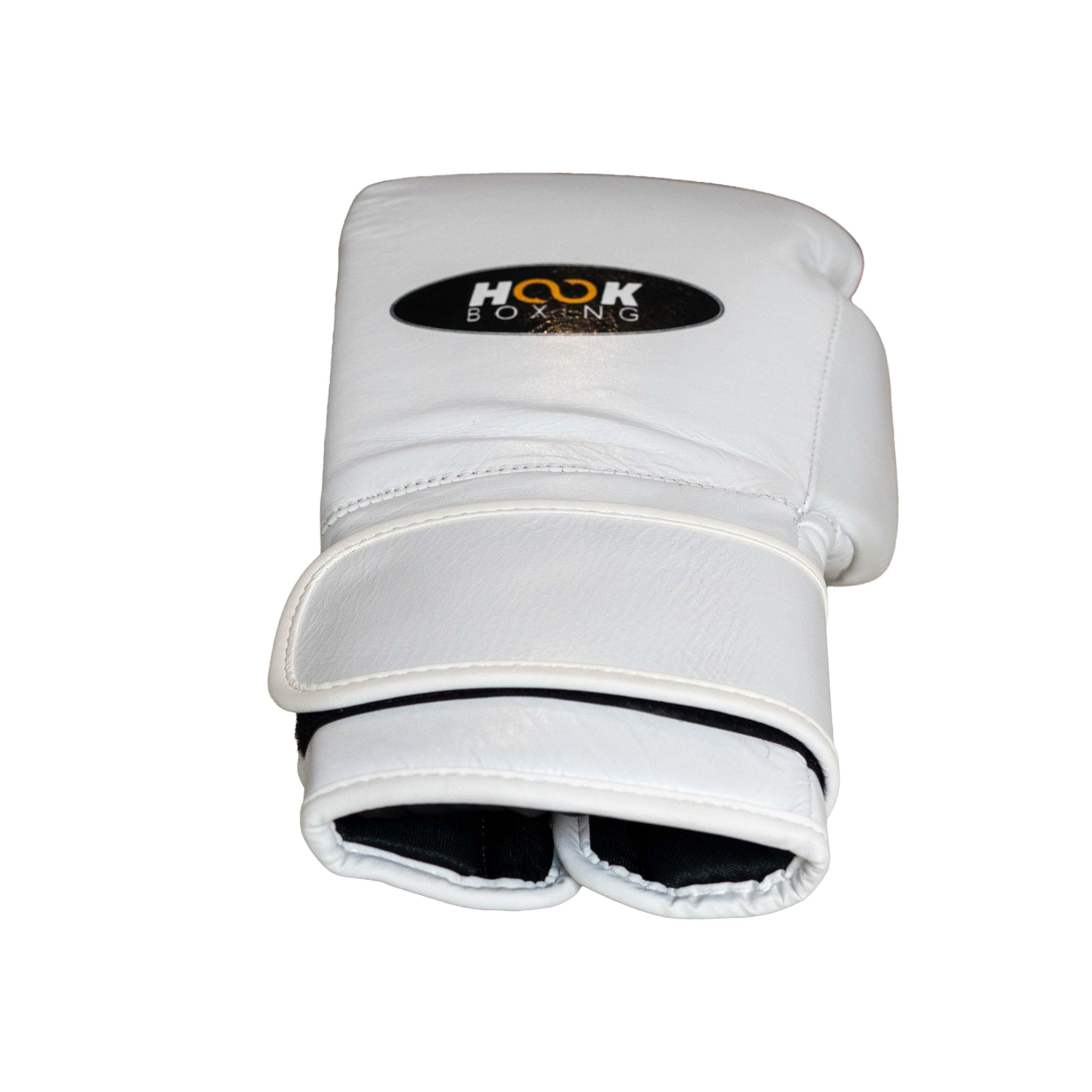 12oz White Strap Glove