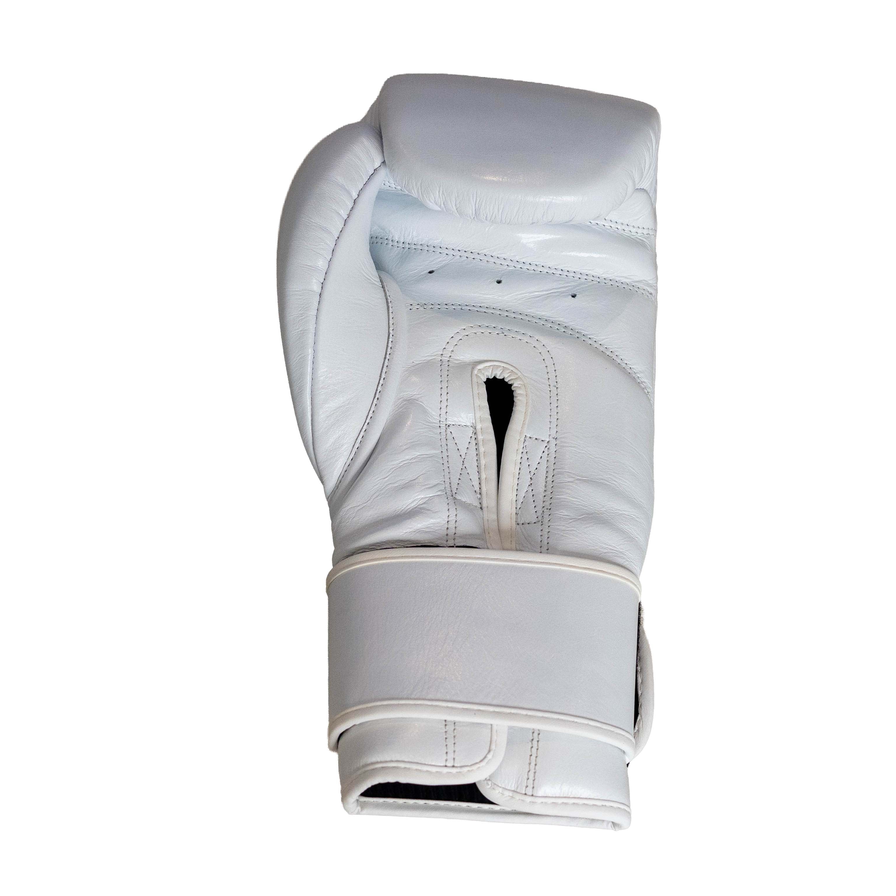16oz White Strap Glove
